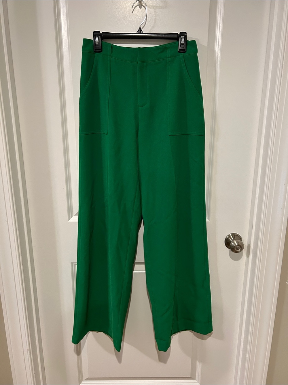 Lucy Paris Emerald Green Wide Leg Pants